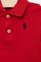 Chłopiec Polo Ralph Lauren rampers bawełniany niemowlęcy 320750874001 czerwony