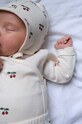 Body pre bábätká Konges Sløjd NEWBORN BODY GOTS KS3555 béžová