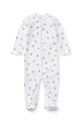 Хлопковый комбинезон для младенцев Polo Ralph Lauren белый 310682708001