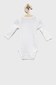 Chłopiec Name it body bawełniane niemowlęce (3-pack) 13209203.BrightWhit biały