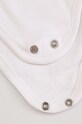Coccodrillo body din bumbac pentru bebelusi alb XCX413601BAU