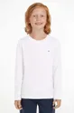 bianco Tommy Hilfiger maglietta a maniche lunghe per bambini 74-176 cm Ragazzi