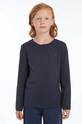 Tommy Hilfiger longsleeve copii 74-176 cm uni bleumarin KB0KB04141