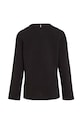 Chłopiec Tommy Hilfiger - Longsleeve dziecięcy 74-176 cm KB0KB04141 czarny