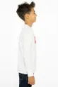 Levi's maglietta a maniche lunghe per bambini bianco
