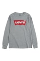 Levi's gyerek hosszúujjú pamut szürke 6E8646.NOS.B