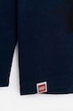 Lego longsleeve bawełniany dziecięcy granatowy 12010726