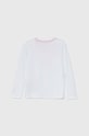 Guess longsleeve bawełniany dziecięcy L84I29.K8HM0.9BYH biały AA00