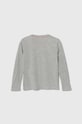 Guess longsleeve bawełniany dziecięcy L84I29.K8HM0.9BYH szary AA00