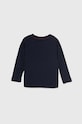 Дитячий бавовняний лонгслів Guess N84I24.K8HM0.9BYH темно-синій AA00