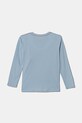 Guess longsleeve bawełniany dziecięcy N84I24.K8HM0.PPYA niebieski AA00