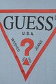 Chłopiec Guess longsleeve bawełniany dziecięcy N84I24.K8HM0.PPYA niebieski