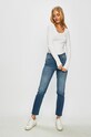 Tommy Jeans - Longsleeve DW0DW04708 DW0DW04708 biały AA00