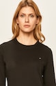 Blúzka Tommy Hilfiger čierna WW0WW24968.NOS