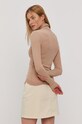Oblečení Tričko s dlouhým rukávem Pieces 17110549 béžová