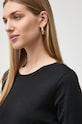 Бавовняний лонгслів Armani Exchange 8NYT95.YJ16Z.NOS чорний