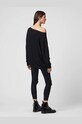 AllSaints longsleeve RITA TEE czarny WM020N