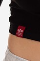 Alpha Industries longsleeve Basic 116076.03 negru