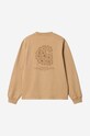 Carhartt WIP cotton longsleeve top brown I030661