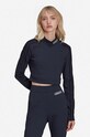 adidas longsleeve Cropped LS HN regular granatowy HL0056