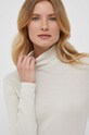 United Colors of Benetton longsleeve din bumbac bej 3GA2E2224.152