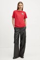 Karl Lagerfeld t-shirt bawełniany A1W17100 czerwony AA00