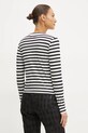 Одежда Хлопковый лонгслив Karl Lagerfeld A1W17137 чёрный