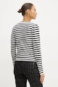 Odzież Karl Lagerfeld longsleeve bawełniany A1W17137 czarny