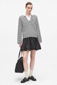 Îmbrăcăminte Karl Lagerfeld longsleeve din bumbac A4W17081 negru