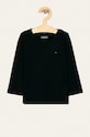 Tommy Hilfiger - Longsleeve copii 74-176 cm uni bleumarin KG0KG03706
