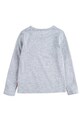 Detské tričko s dlhým rukávom Levi's 4EA643.NOS.G sivá AA00