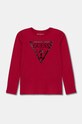 Guess longsleeve in cotone bambino/a cotone rosa J84I36.K8HM0.9BYH