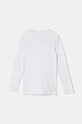Хлопковый детский лонгслив United Colors of Benetton 3FZ10M00C.G.Continuativ белый AA00