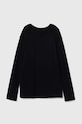 Dětské bavlněné tričko s dlouhým rukávem United Colors of Benetton 3I1XC10DB.G.NOS černá AA00