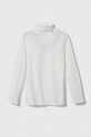 United Colors of Benetton longsleeve copii uni alb 3P4ZC202N.G.NOS