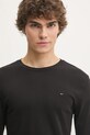 Tommy Jeans - Блуза с дълъг ръкав черен DM0DM04409