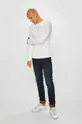 Tommy Jeans camicia a maniche lunghe bianco