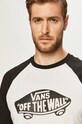 Vans - Longsleeve alb VN000XXMYB21