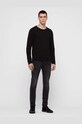 Дрехи AllSaints - Блуза с дълъг ръкав Muse LS Crew MD021R черен
