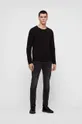 AllSaints longsleeve Muse LS Crew  99% Bombaž, 1% Elastan