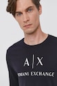 Armani Exchange Longsleeve granatowy 8NZTCH.Z8H4Z.NOS