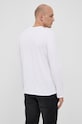 Odzież Armani Exchange longsleeve bawełniany 8NZTPL.ZJH4Z.NOS biały