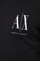 Armani Exchange longsleeve bawełniany 8NZTPL.ZJH4Z.NOS czarny