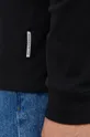 črna Bombažna majica z dolgimi rokavi Marc O'Polo
