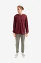 thisisneverthat top a maniche lunghe in cotone T.N.T Classic L/S Tee rosso