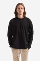 John Elliott cotton longsleeve top University Tee cotton black A189M1410A