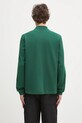Одежда Хлопковый лонгслив Lacoste L1312 132 L1312.032 зелёный