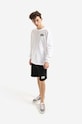 Billionaire Boys Club longsleeve bawełniany Small Arch Logo L/S Tee BC007 biały AA00