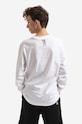 Odzież Billionaire Boys Club longsleeve bawełniany Small Arch Logo L/S Tee BC007 biały