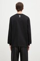 Odzież Billionaire Boys Club longsleeve bawełniany Small Arch Logo L/S Tee BC007 czarny